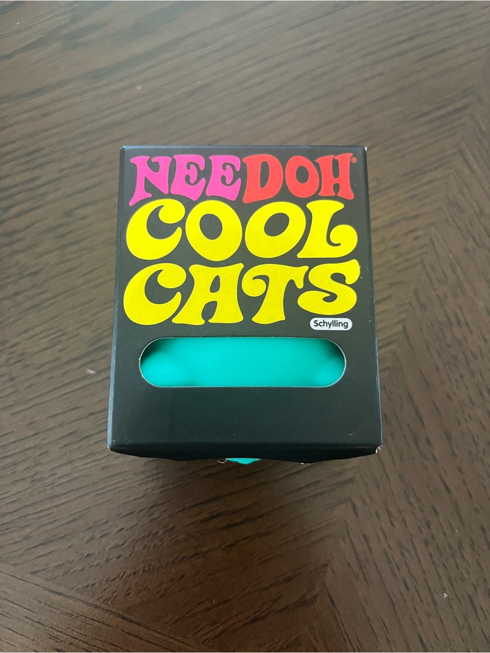 NEEDOH Cool Cats Cat Toy - Teal Interactive Play